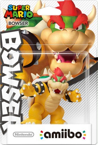 Amiibo Bowser - Colección Super Mario - Wii U