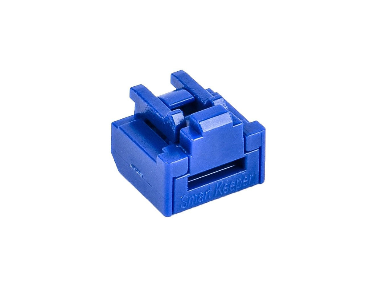 Smartkeeper Essential Rj45 Port Lock (Nl03), Cerradura De Embutir Código De Color Azul Oscuro, 12 Piezas Nl03p1db