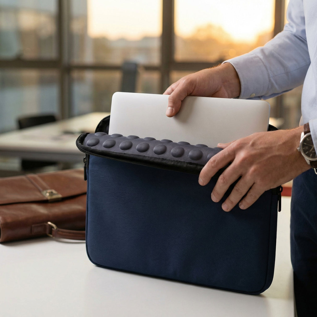 EAN 8431775035973 - Nilox NXSL13BL maletines para portátil 33,8 cm (13.3") Funda Azul imagen 5
