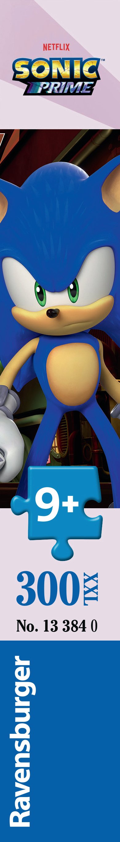 Puzzle Infantil Ravensburger Sonic Prime El Mundo Paralelo 300 Piezas 13384