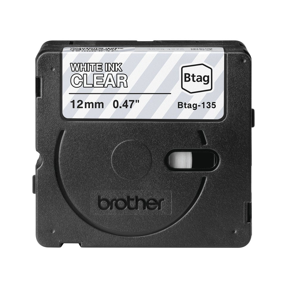 EAN 4977766835916 - Brother BTAG-135 cinta para impresora de etiquetas Blanco sobre transparencia imagen 3