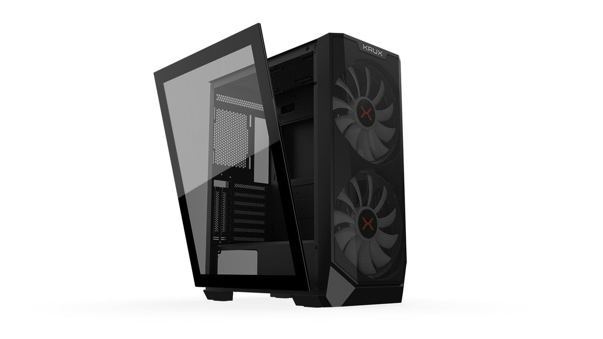 Caja Pc Gaming Krux Vortex Atx Ventana Lateral