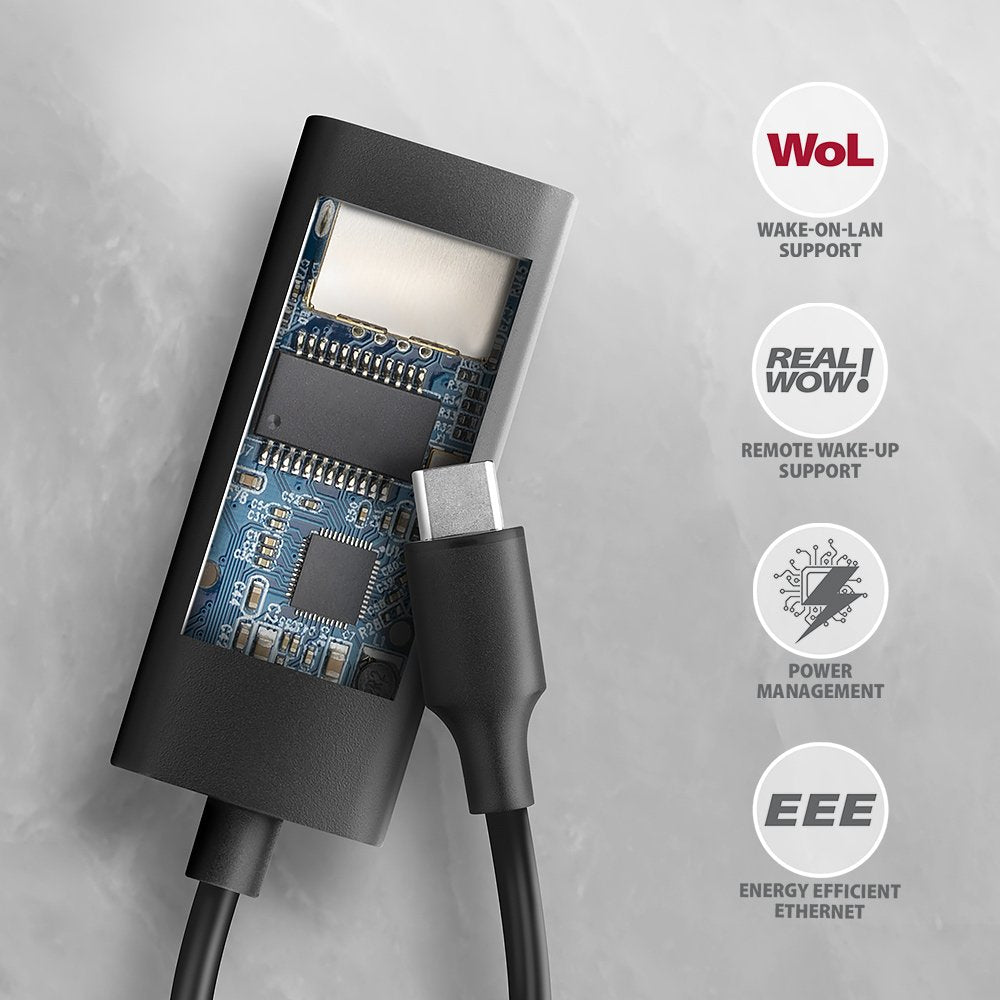 EAN 8595247907936 - Axagon ADE-ARC USB-C 3.2 Gen 1 - Gigabit Ethernet 10/100/1000 Adapter - Adapter - Digital/Daten 1000 Mbit imagen 5