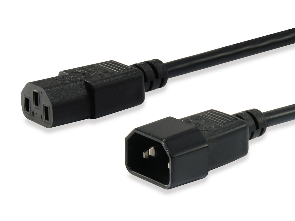 Cable Alargo Alimentacion Iec C13 -> C14 3m M/H Equip 112101