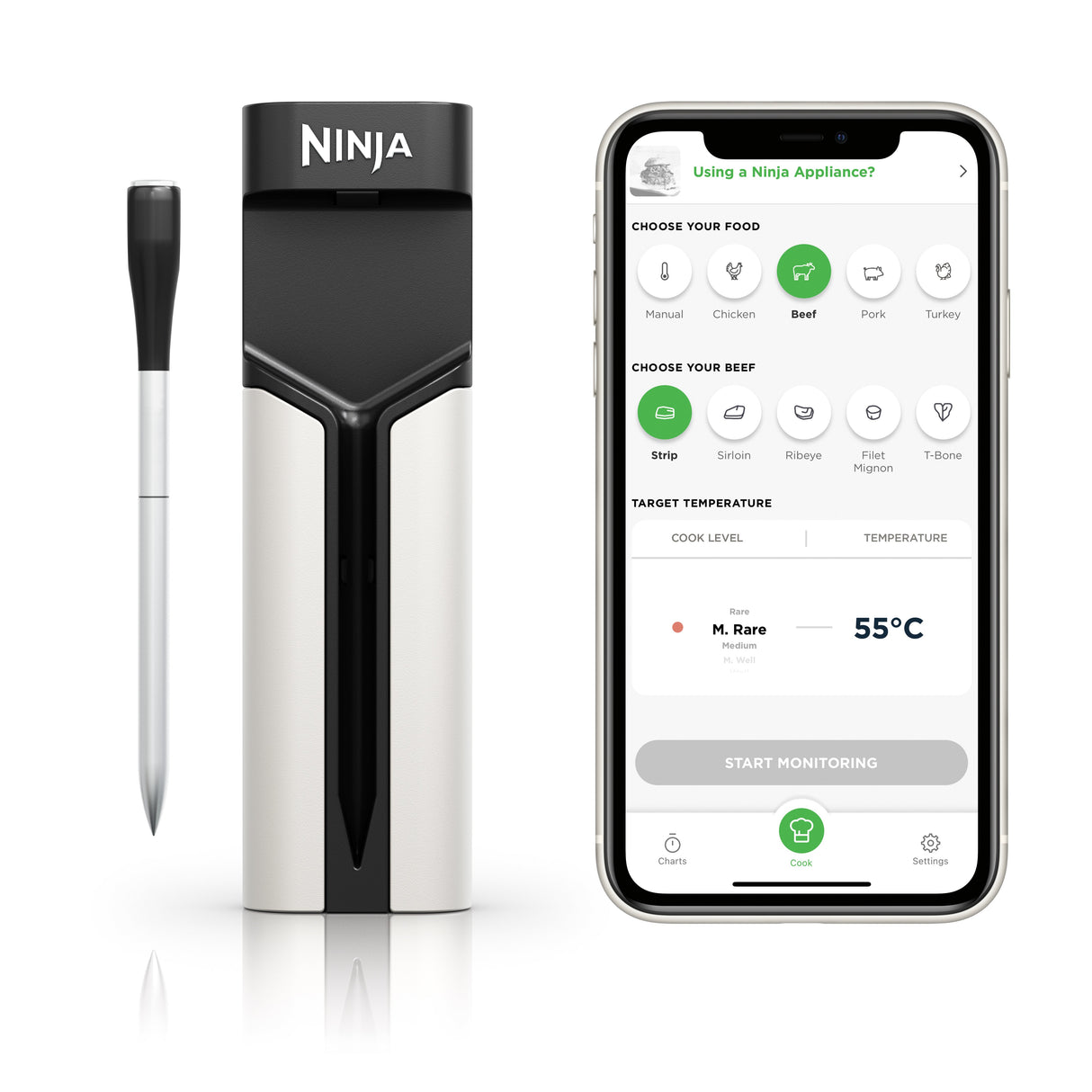 EAN 0622356293365 - Ninja WP100EU termómetro de comida 0 - 370 °C Digital imagen 6