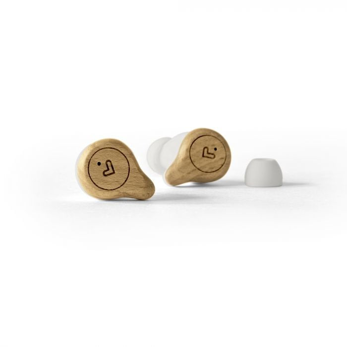 Earphone Bluetooth Energy Sistem Eco Wood True Wireless Bt 5.1 Easy Conec , Caja De Carga,