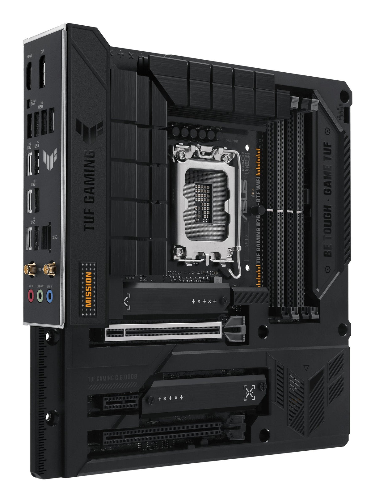 EAN 4711387324547 - ASUS TUF GAMING B760M-BTF WIFI Intel B760 LGA 1700 micro ATX imagen 2