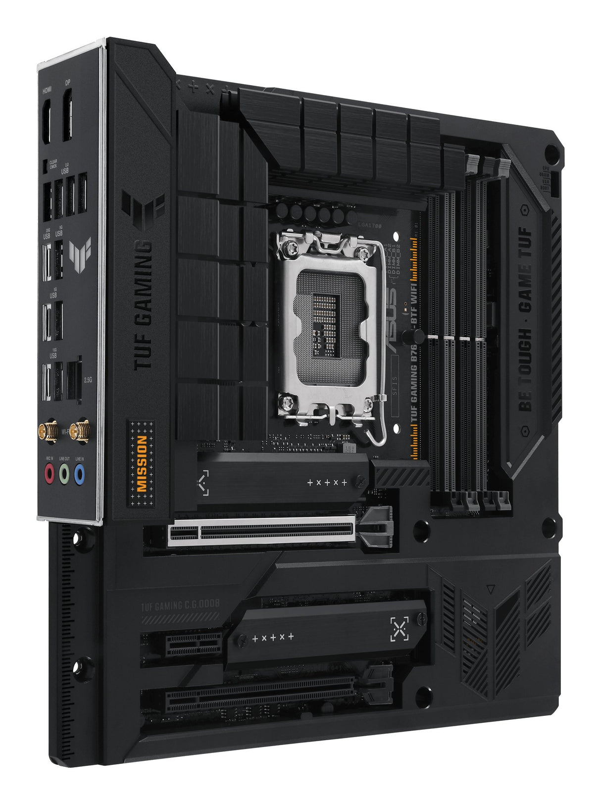EAN 4711387324547 - ASUS TUF GAMING B760M-BTF WIFI Intel B760 LGA 1700 micro ATX imagen 2
