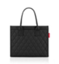 Reisenthel® Bolsa De Compra Daily Shopper Rhombus Negro, 14,0 L