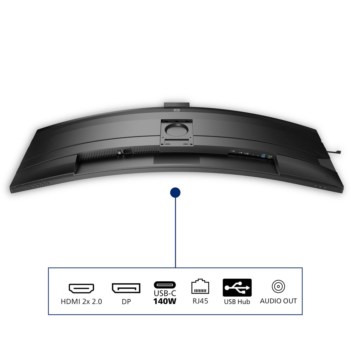 EAN 8712581802554 - Philips 49B2U6900CH/00 pantalla para PC 124 cm (48.8") 5120 x 1440 Pixeles Dual QHD LCD Negro imagen 7