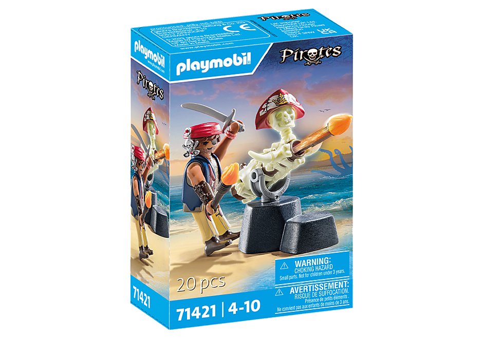 Playmobil 71421 Pirates Cannon Master