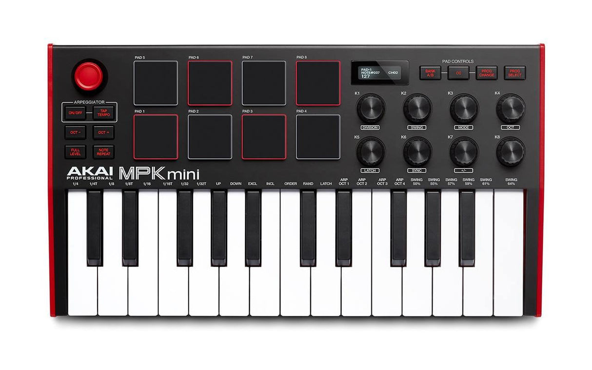 EAN 694318024874 - Akai MPK Mini MK3 teclado MIDI 25 llaves USB Negro imagen 2