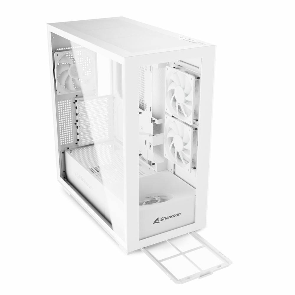 EAN 4044951040049 - Sharkoon Rebel C60 Midi Tower Blanco imagen 9