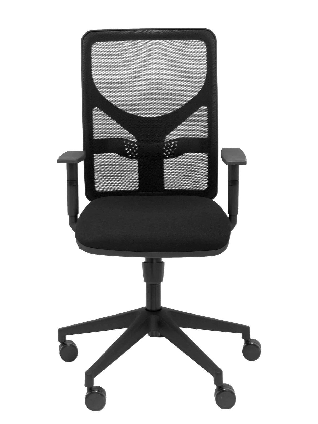 Silla Motilla Malla Negra Asiento Bali Negro Braz