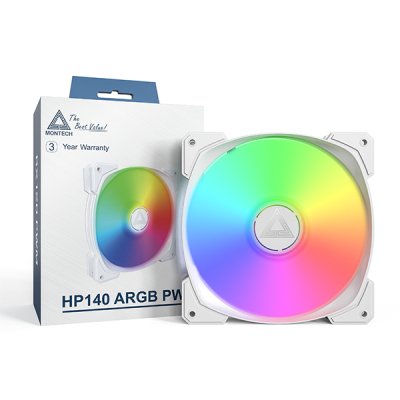 EAN 4710562745887 - Montech HP140 ARGB PWM Carcasa del ordenador Ventilador 14 cm Blanco 1 pieza(s) imagen 3