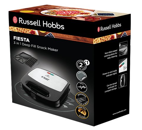 Russel Hobbs 24540-56 Sandwichera 3 En 1 750w 25450-56