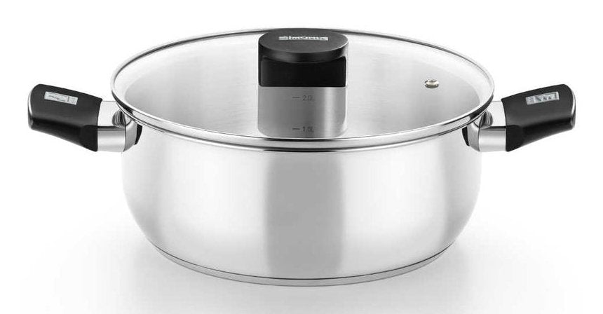 Cacerola Monix Elite M240318 Ø18cm Aluminio Fundido Apta Para Inducción