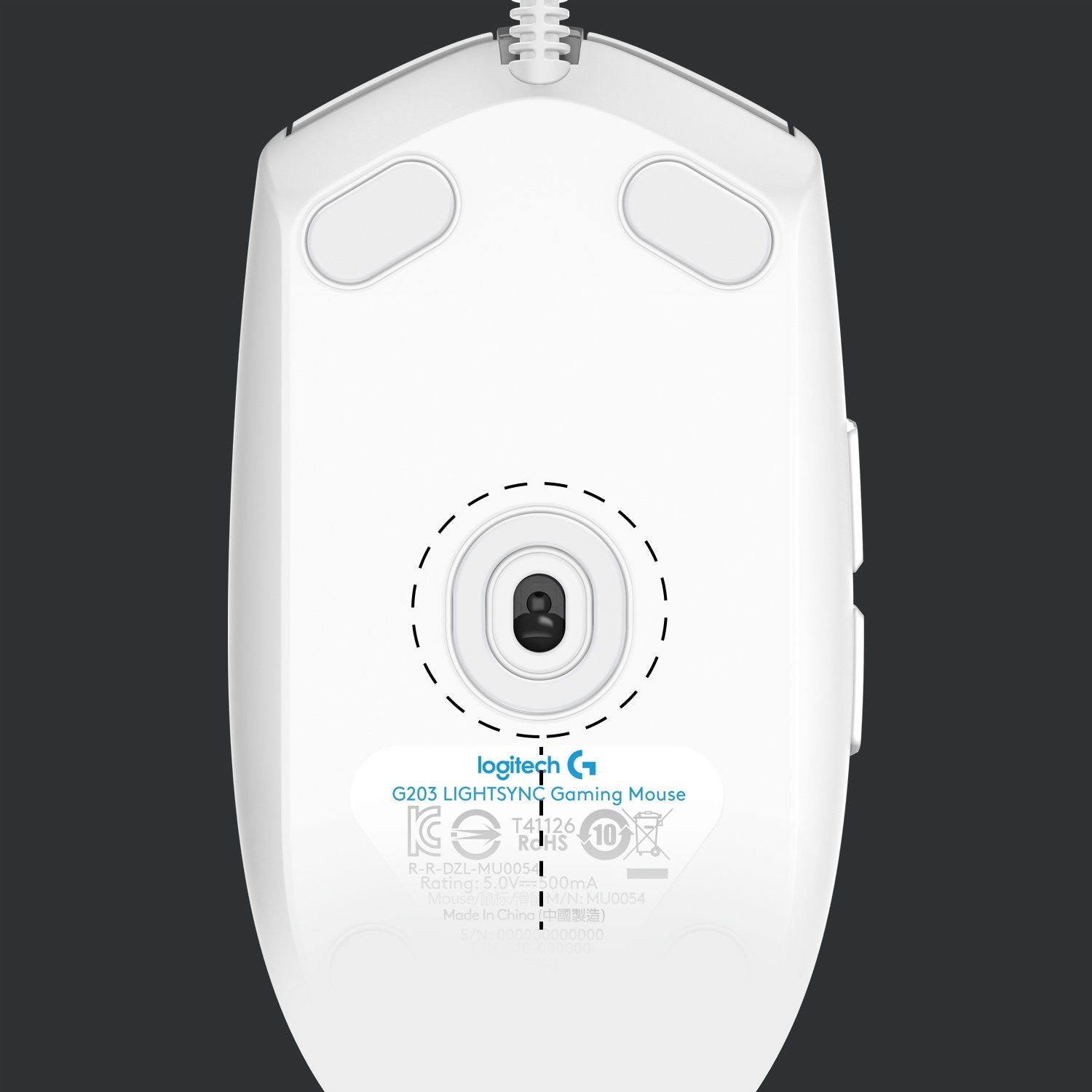 EAN 5099206089174 - Logitech G 910-005797 ratón Juego USB tipo A 8000 DPI imagen 3