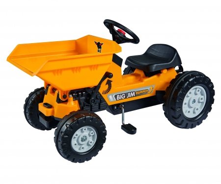 Dumper Big Jim, Vehículo Para Niños Amarillo / Negro