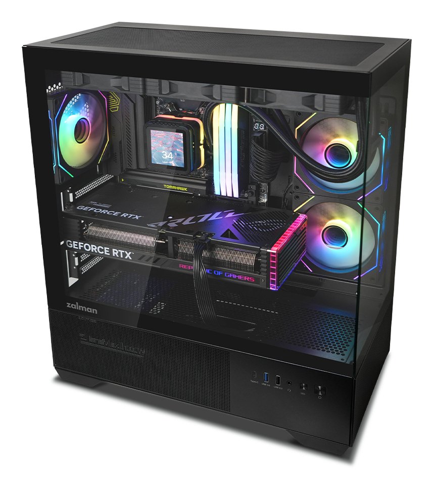 EAN 8800263650484 - Zalman CHRONIX BLACK Midi Tower Negro imagen 6