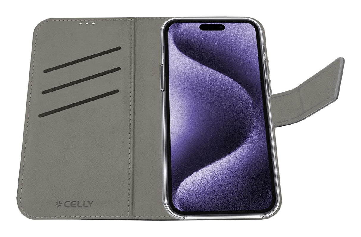 EAN 8021735210788 - Celly WALLY1081 funda para teléfono móvil 17,5 cm (6.9") Funda cartera Negro imagen 6