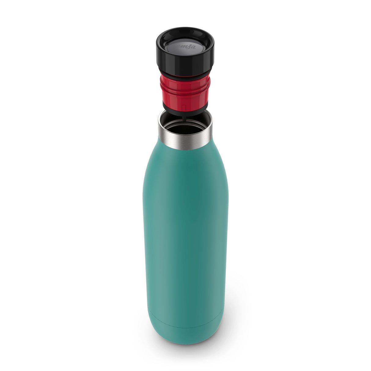 EAN 4009049537580 - EMSA Bludrop Color N31110 Uso diario 700 ml Acero inoxidable Verde imagen 5