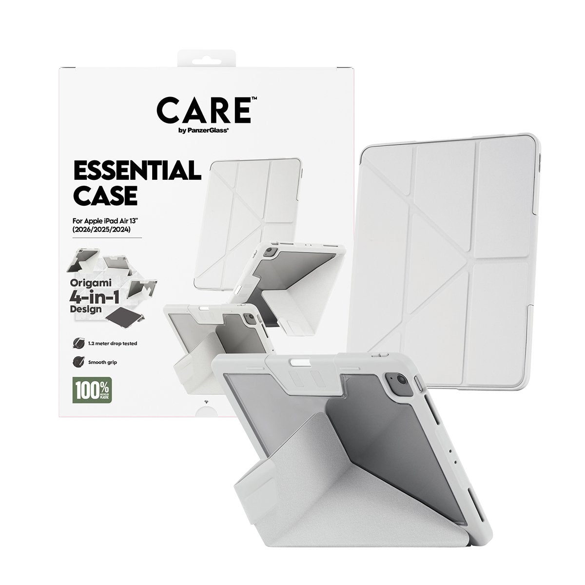 EAN 5715685030765 - PanzerGlass CARE™ by ®™ by Essential Case Light Grey iPad Air 13" (2024-2026) funda para teléfono móvil imagen 5