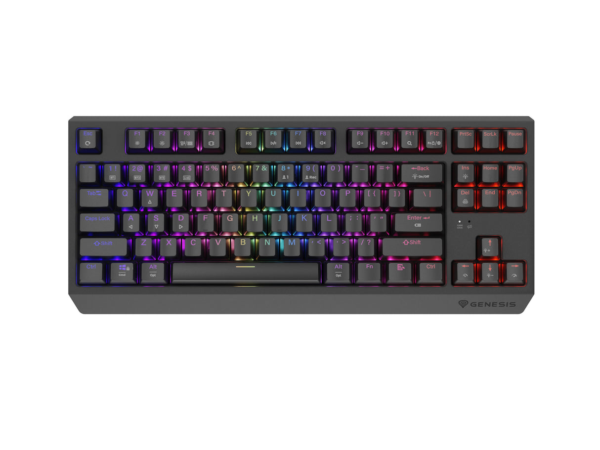 EAN 5901969443790 - GENESIS Thor 230 TKL teclado Juego USB + RF Wireless + Bluetooth QWERTY Gris imagen 2