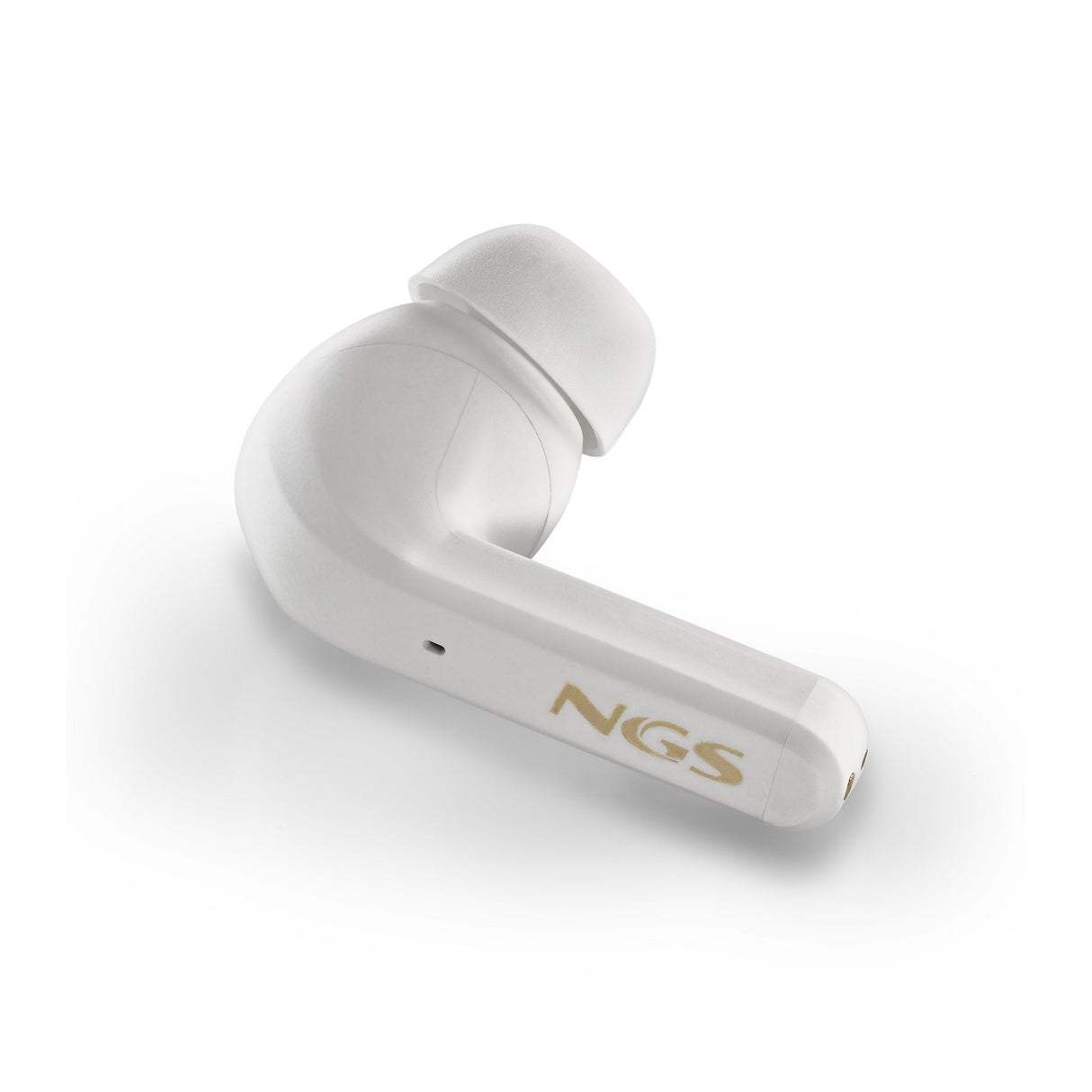 Ngs Anc Bt Earphones Artica Trophy White Auricular Con Cancelación De Ruido -Compatible Con Tws- Autonomía De Hasta 20 Hrs -Botones Táctiles