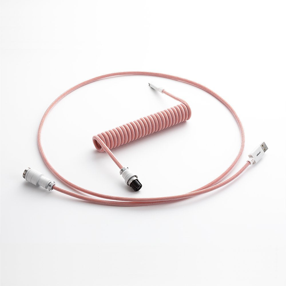 Cablemod Pro Coiled Keyboard Cable Usb-C A Usb Tipo A, Orangesicle - 150cm
