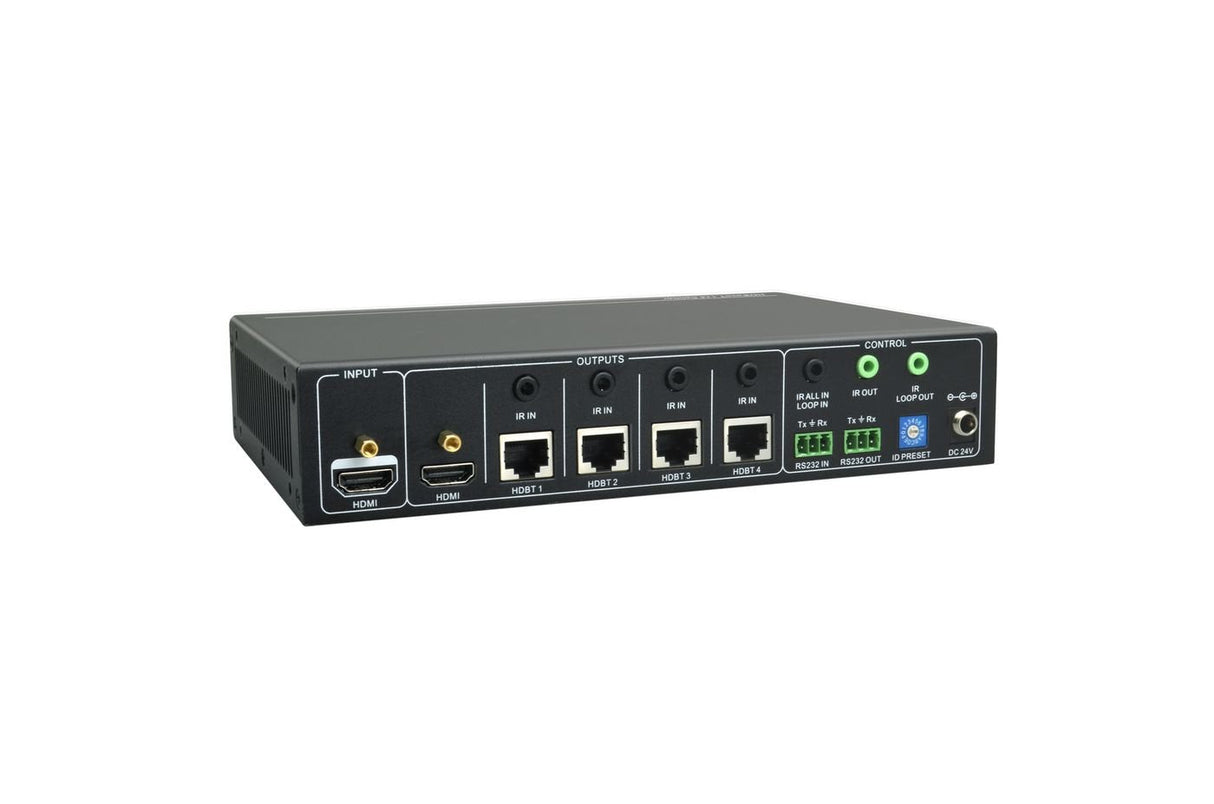 Hdbt Splitter 1x4 With Loop - . - Warranty: 36m