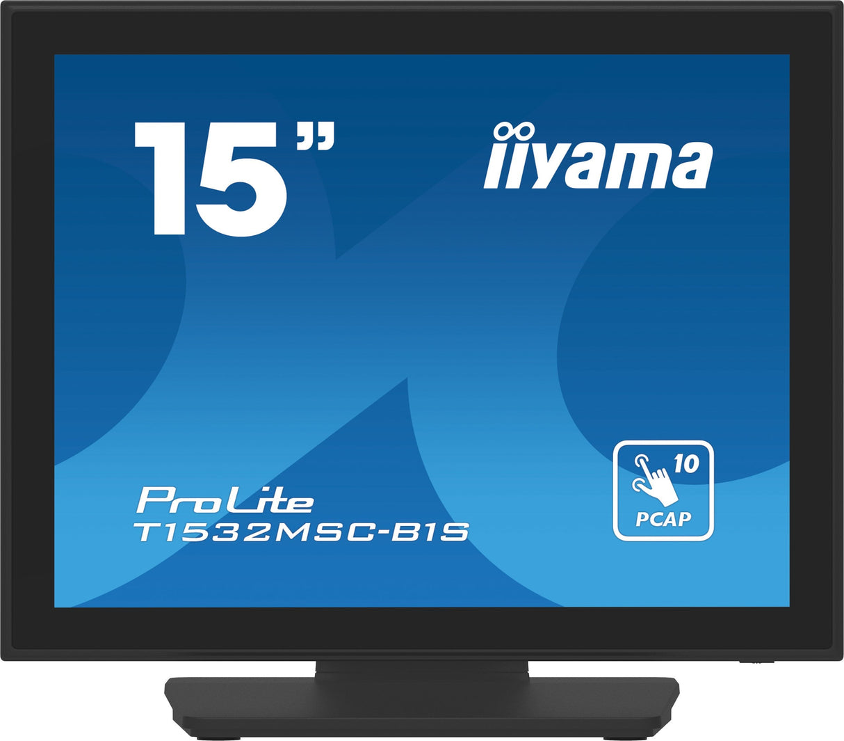 Iiyama Tft T1532msc 38cm Tn Touch 15'' 1024x768 Vga Dp Hdmi Usb
