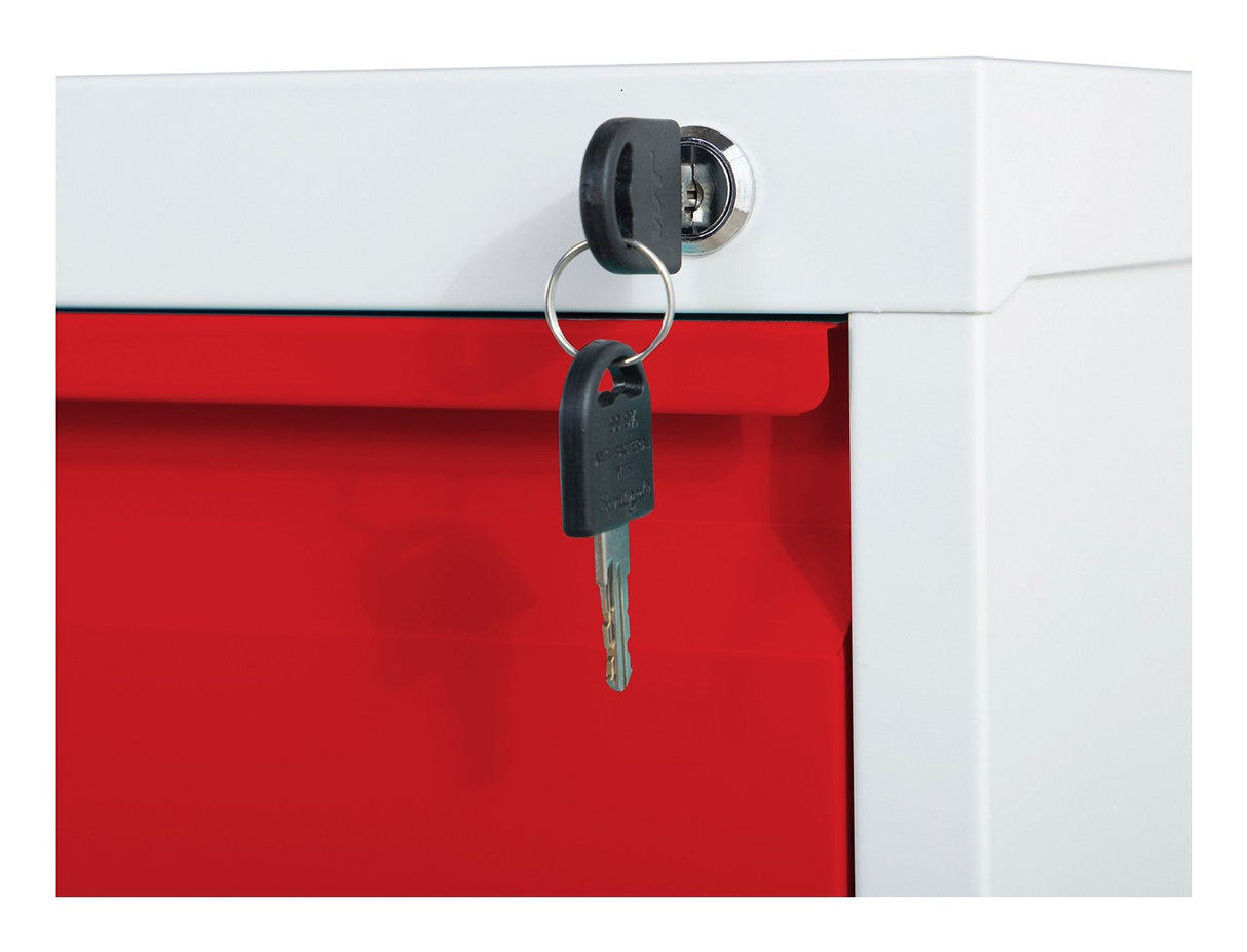 Phoenix Safe Hängeregimraturschrank 2 Schubladen Rot