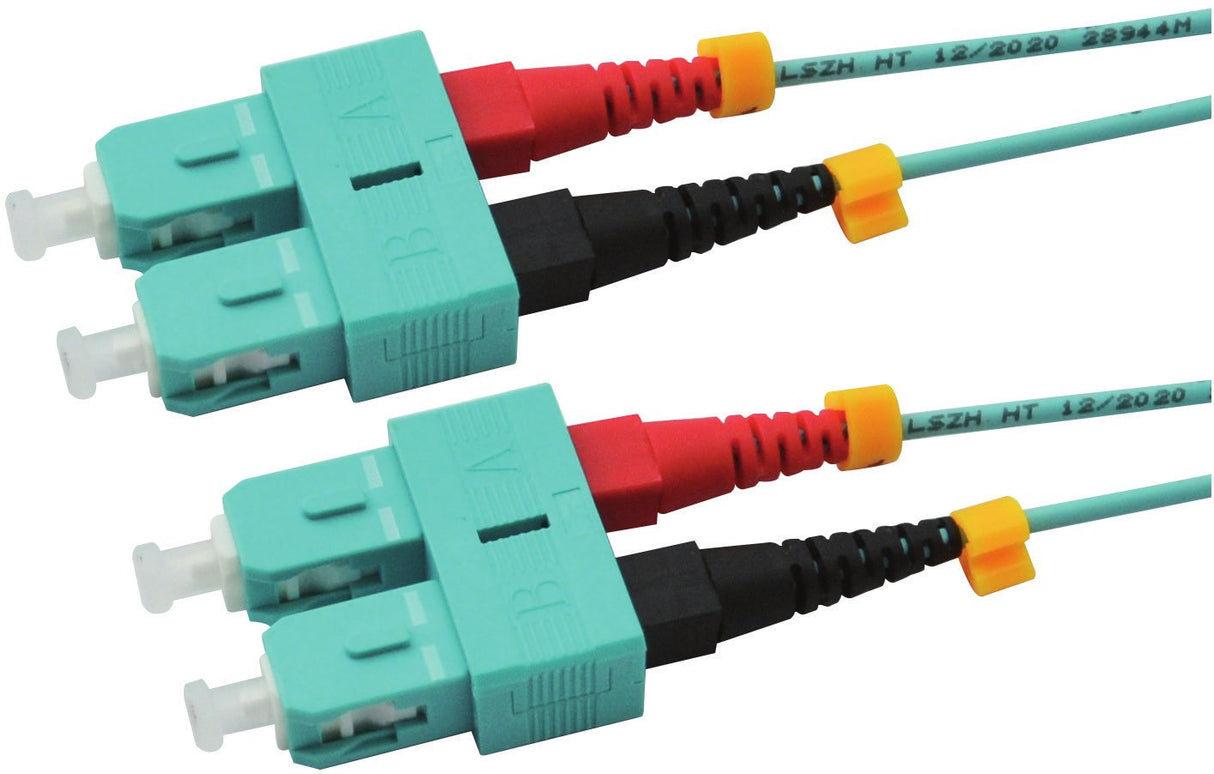 Red 2716-10-0001 Lwl-Duplex Cable De Red Sc Sc 1,0m Om3 Aqua