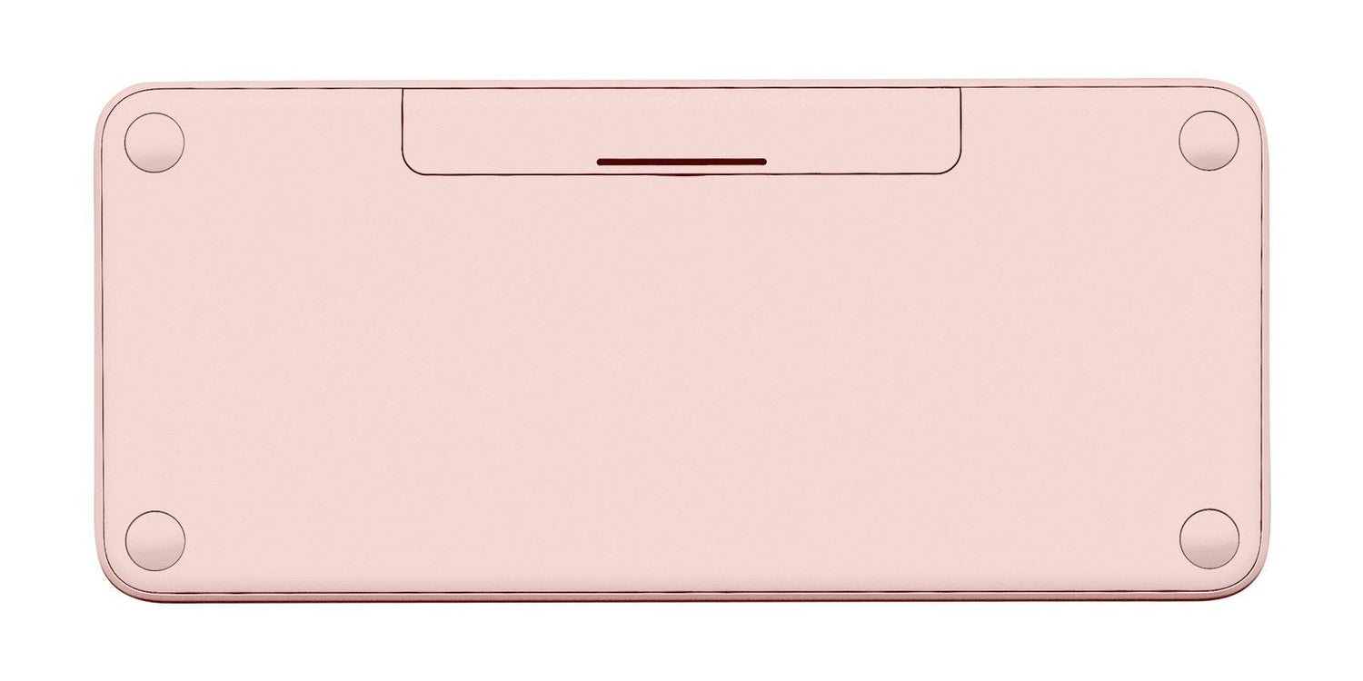 Teclado Español Logitech K380 For Mac Multi-Device Bluetooth Keyboard Qwerty Rosa