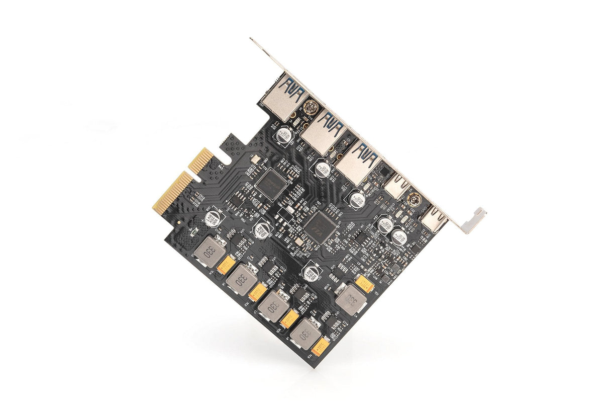 Digitus Tarjeta Pci 2x Usb-C 3x Usb-A