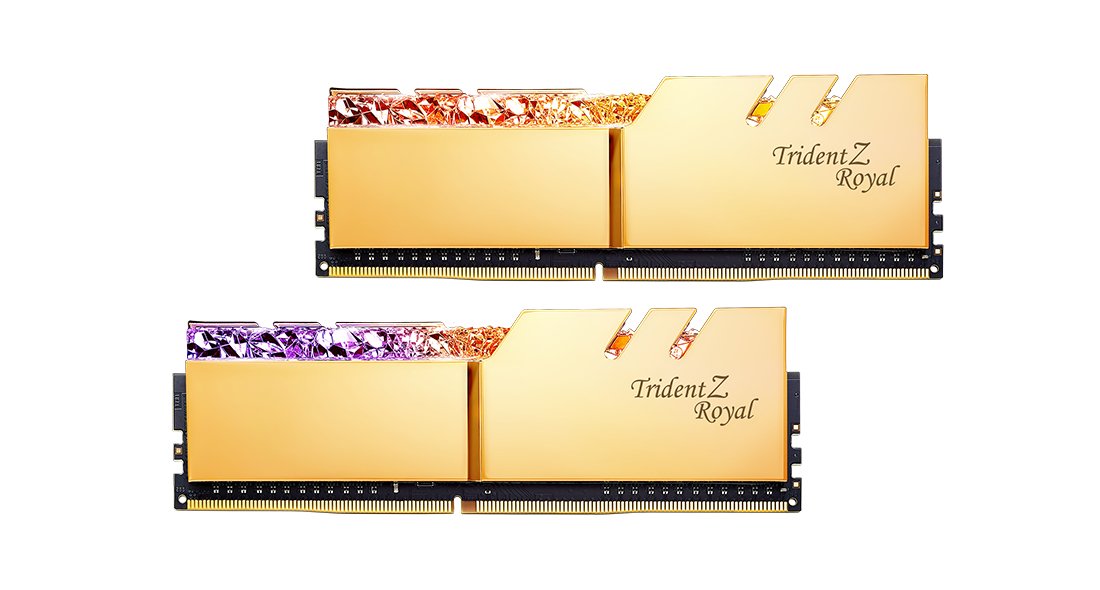 Memoria G.Skill Trident Z Royal F4-3600c16q-32gtrgc 32 Gb 4 X 8 Gb Ddr4 3600 Mhz