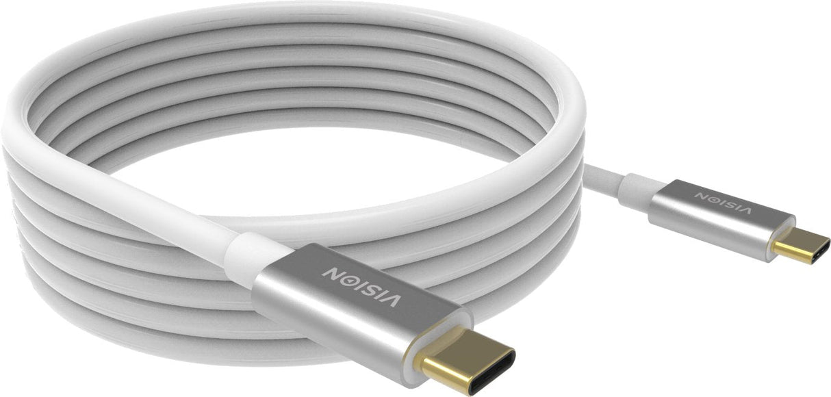 Vision Tc 4musbc Cable Usb 4 M Usb 3.2 Gen 2 (3.1 Gen 2) Usb C Blanco