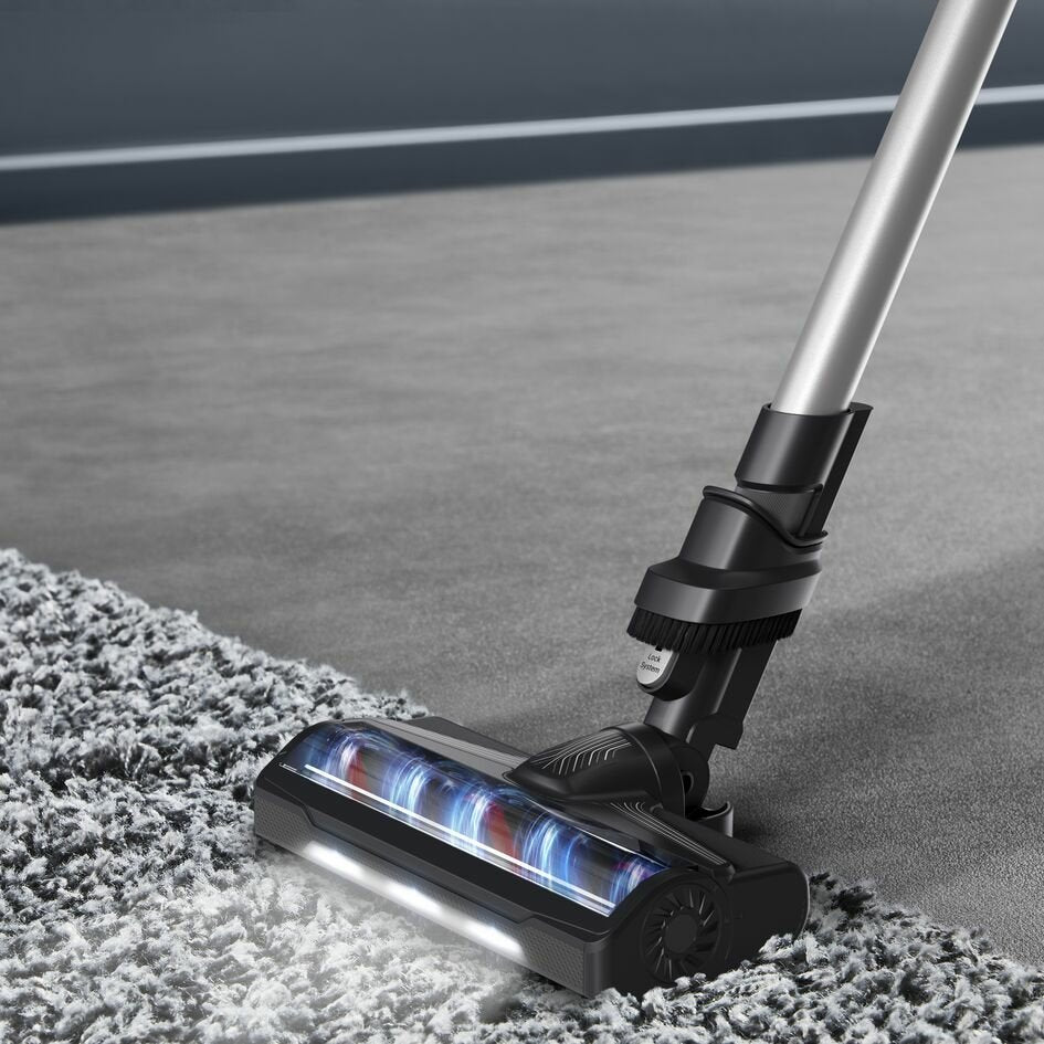 EAN 3221616113428 - Rowenta RH6A35 Aspiradora escoba 2 en 1 Batería Secar Sin bolsa Púrpura, Plata imagen 5