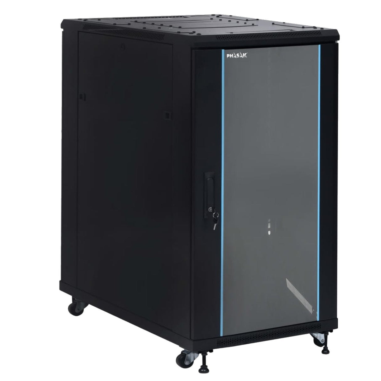 Armario Rack Desmontado Phasak Pho 6127 19' Altura 27u