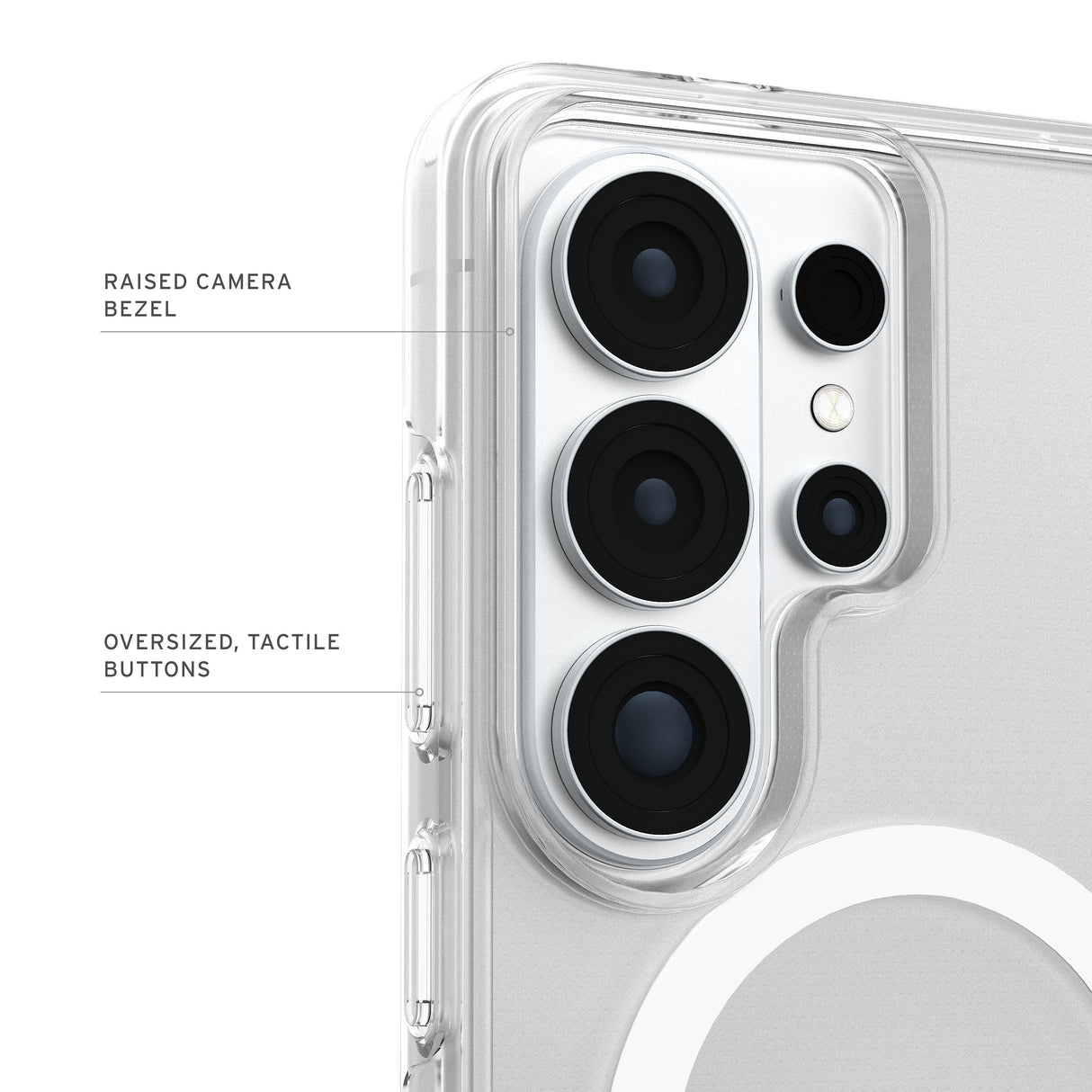Funda Uag Scout Clear Hielo Samsung Galaxy S26 Ultra Blanco