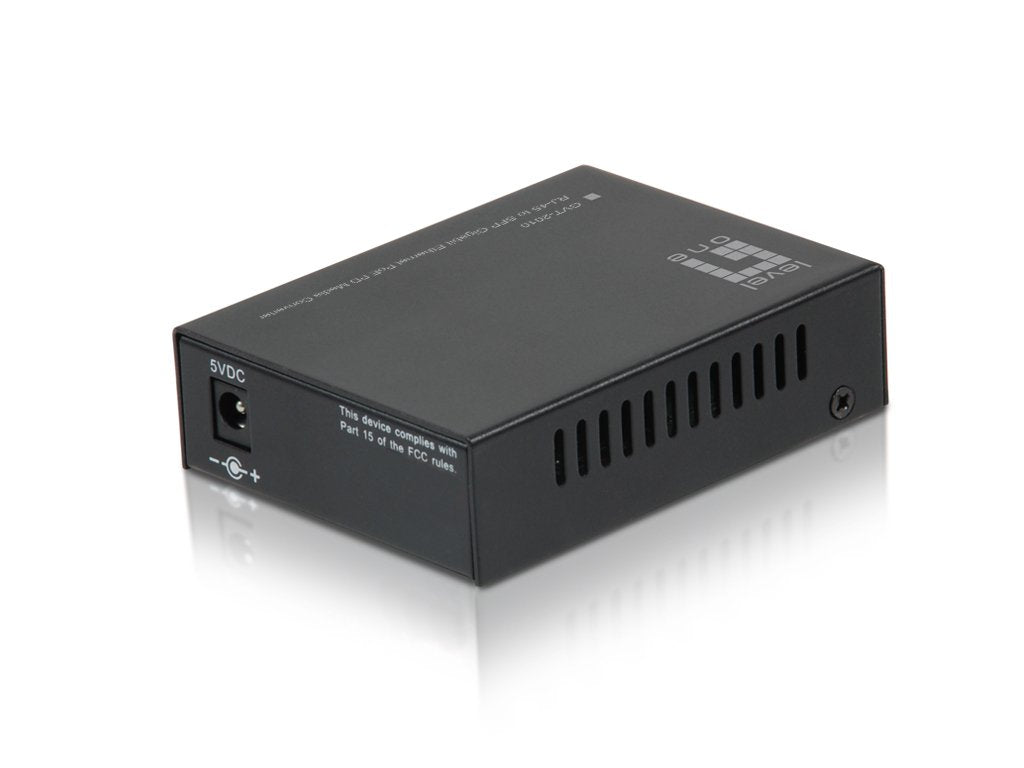 EAN 4015867195192 - LevelOne GVT-2010 convertidor de medio Negro imagen 1