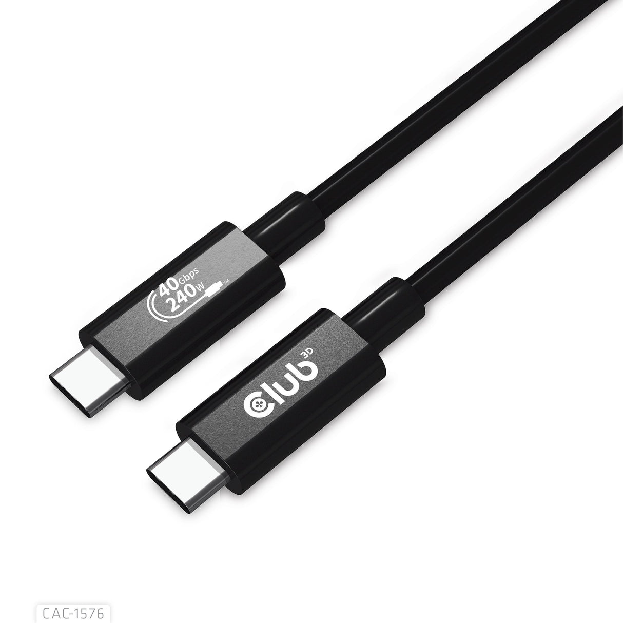 EAN 8719214472320 - CLUB3D CAC-1576 cable USB USB4 Gen 3x2 1 m USB C Negro imagen 2