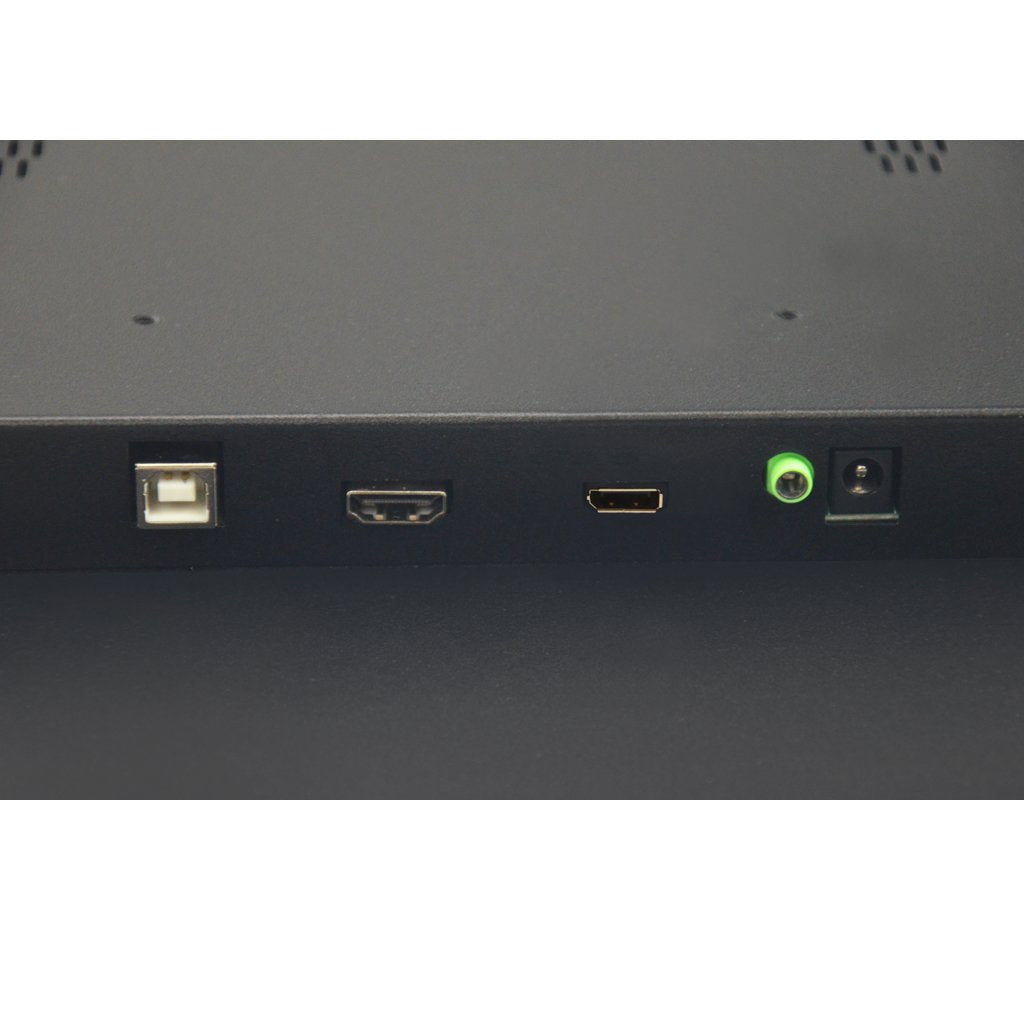 Monitor Hannspree Ho165ptb 15,6" Fhd Hdmi Dp Altavoces Tactil 24/7 Sin Marco Negro