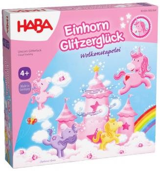 Haba Unicornio Brillante Suerte - Apilamiento De Nubes, Juego De Mesa 2012232001