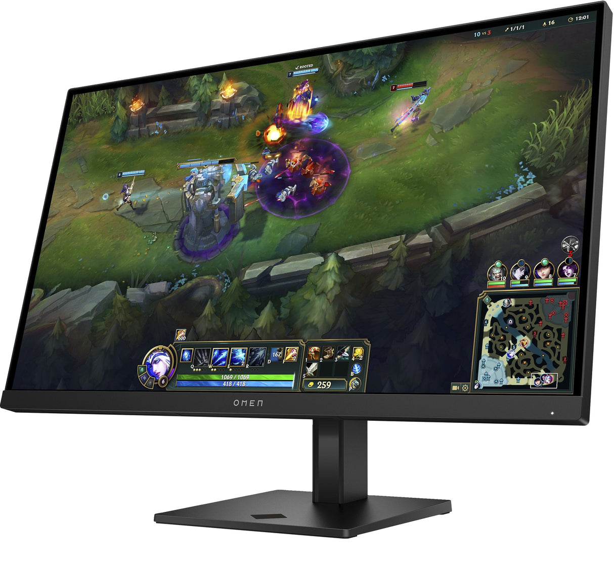 EAN 0198701662273 - HP OMEN AV4K1E9#ABB pantalla para PC 68,6 cm (27") 1920 x 1080 Pixeles Full HD LCD Negro imagen 5