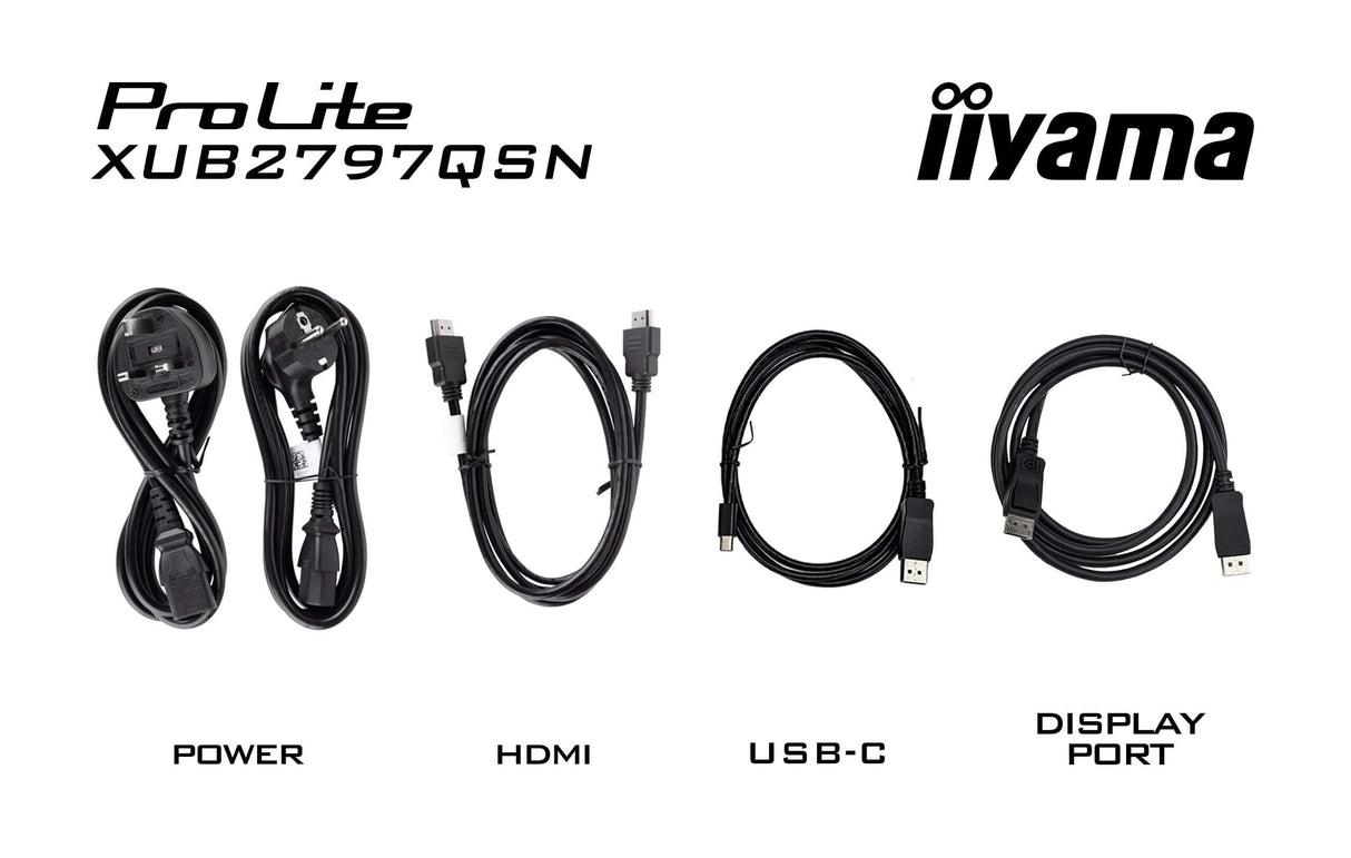 EAN 4948570125012 - iiyama ProLite XUB2797QSN-B2 pantalla para PC 68,6 cm (27") 2560 x 1440 Pixeles Quad HD LED Negro imagen 14