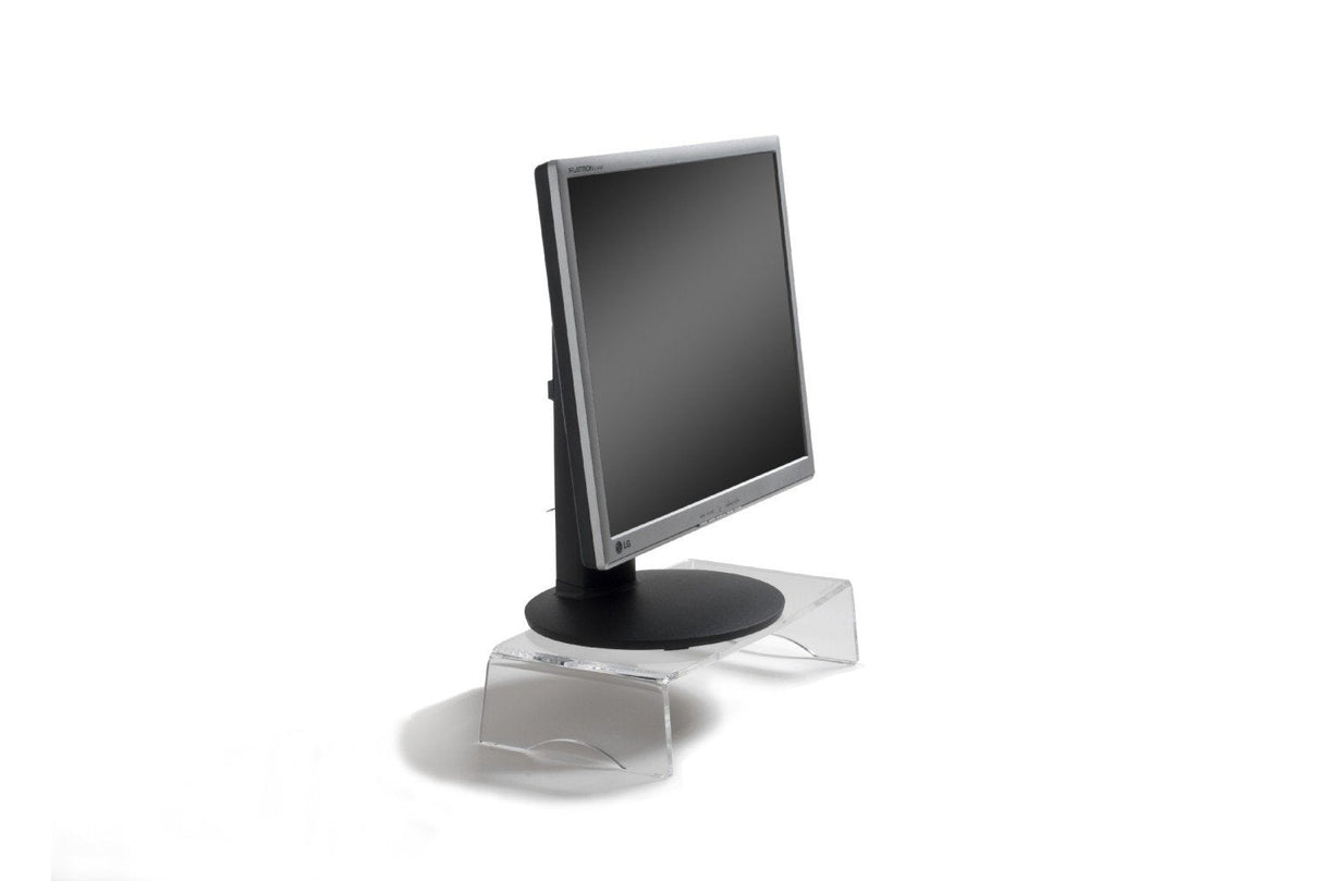 Soporte Para Monitor Bakkerelkhuizen Q-Riser 90 1 Nivel Transp.