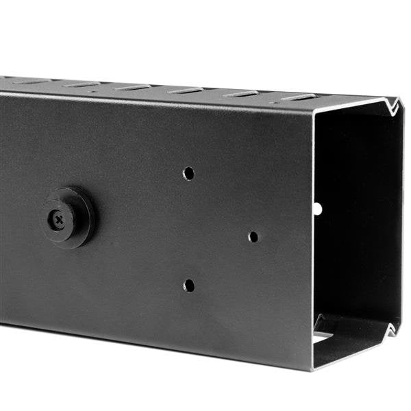 Startech.Com Gestor Organizador Vertical De Cableado Con Lengüetas - 0u - 91cm