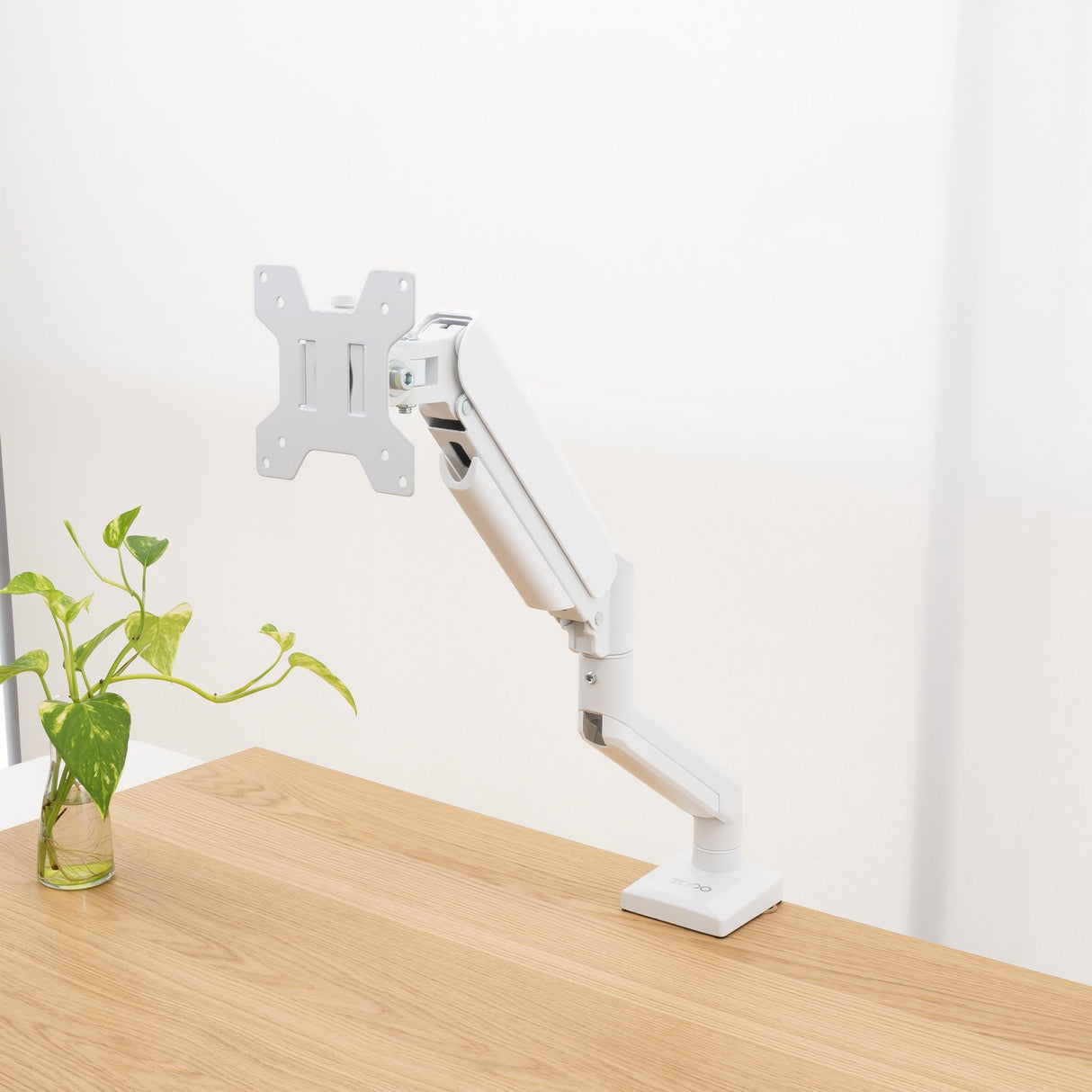 EAN 8433281016446 - TooQ DB1334TNR-W soporte para monitor 86,4 cm (34") Escritorio Blanco imagen 2